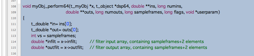 using vDSP_deq22 correctly